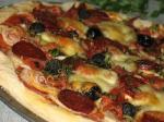 Pizza: Pizza z chorizo