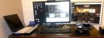 Laptop - praca na kilku monitorach (3 ekrany)