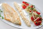 Ryby: Sandacz z selerowym purée i sałatką z kopru włoskiego