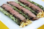 Wieprzowina: New York Steak ze szparagami