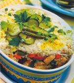 Zapiekanki: Zapiekanka z ryżem po meksykańsku
